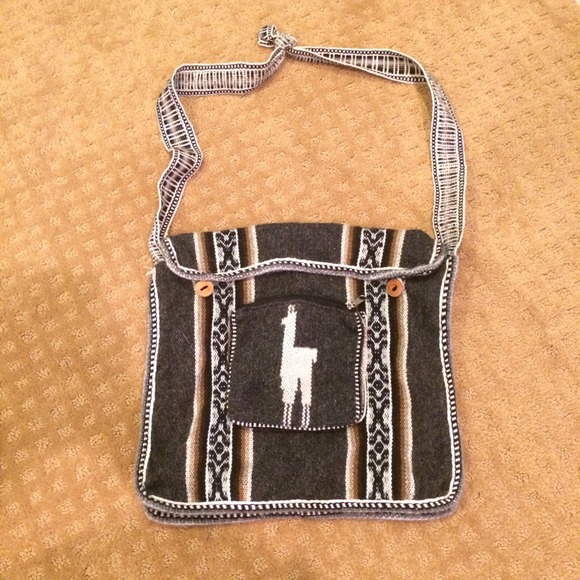 Llama Messenger Bag