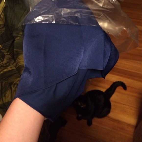 BCBG MaxAzria Navy blue tank dress NWT - Picture 2 of 4