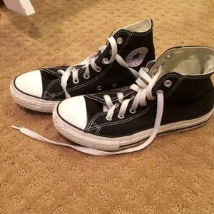 Black Converse High Tops