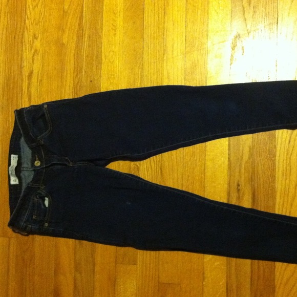 Abercrombie and Fitch dark wash jeggings