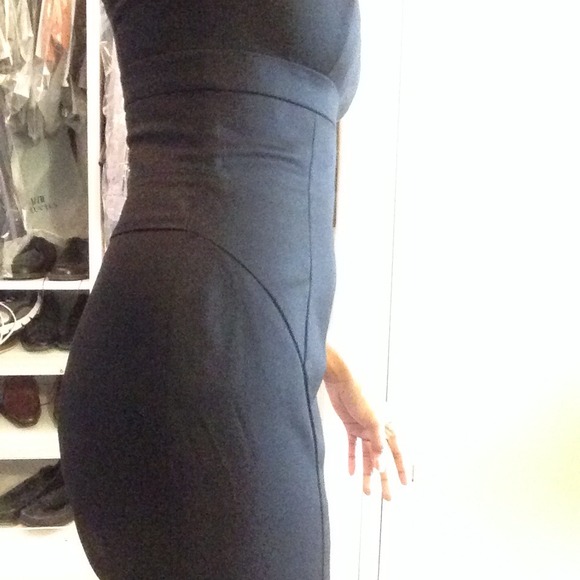 Black Bebe mesh dress. 🎉SOLD - Picture 3 of 4