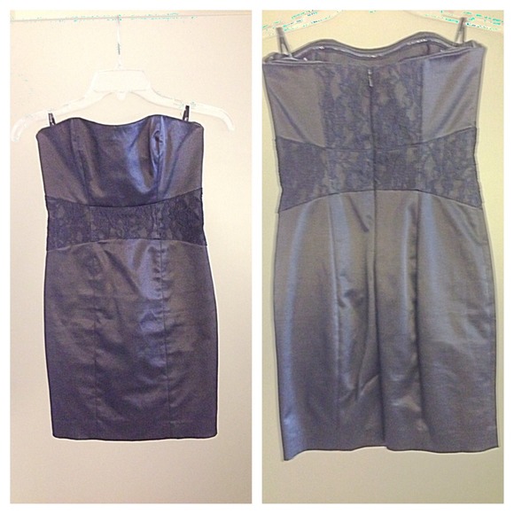 🎉SOLD - Bebe - black strapless dress - Picture 3 of 4