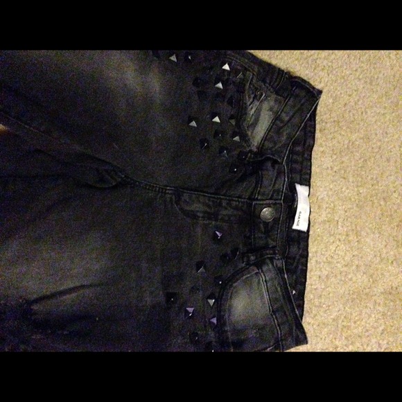 garage high waisted skinny jean jeggings