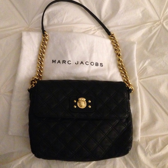 SOLD *****Marc Jacobs leather quilted purse
