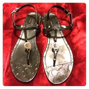 Coach Pansy Jelly Sandals