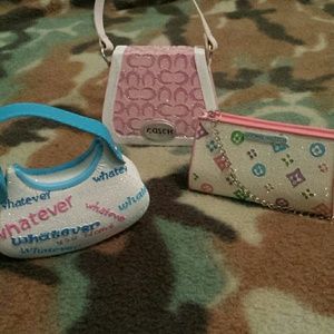 NWOT Little decorative bags