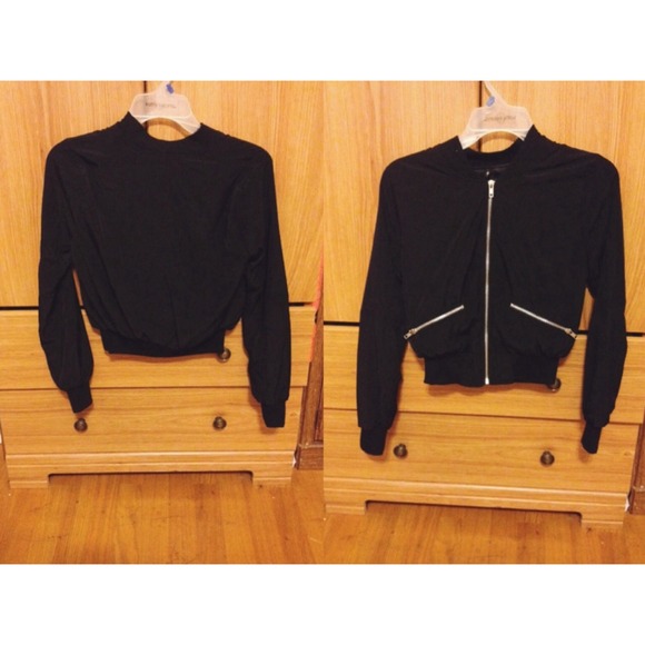 Black Biker Jacket