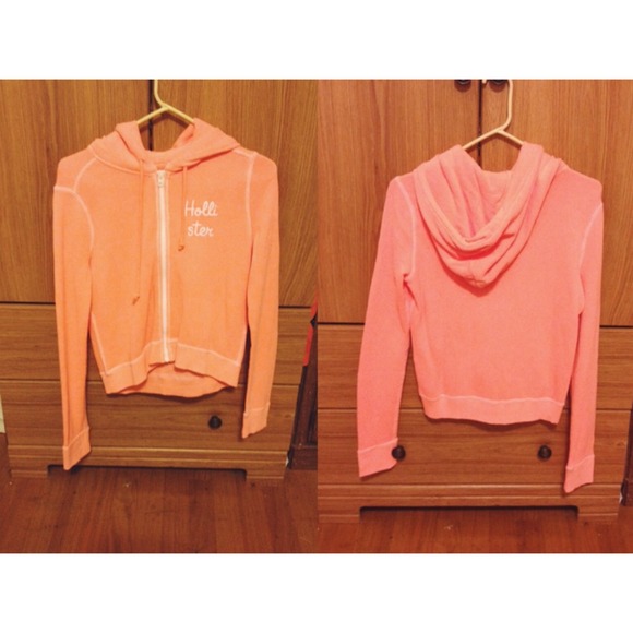 Bright Orange Hoodie