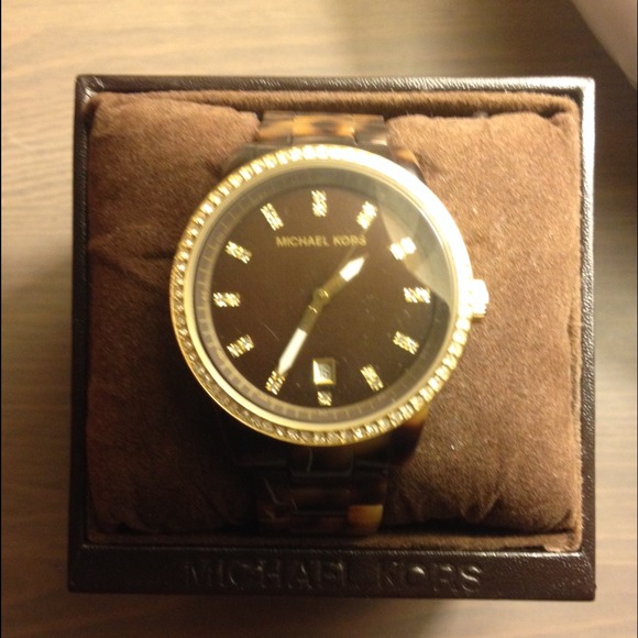 Michael Kors Tortoise watch