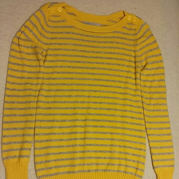 Yellow & silver sweater