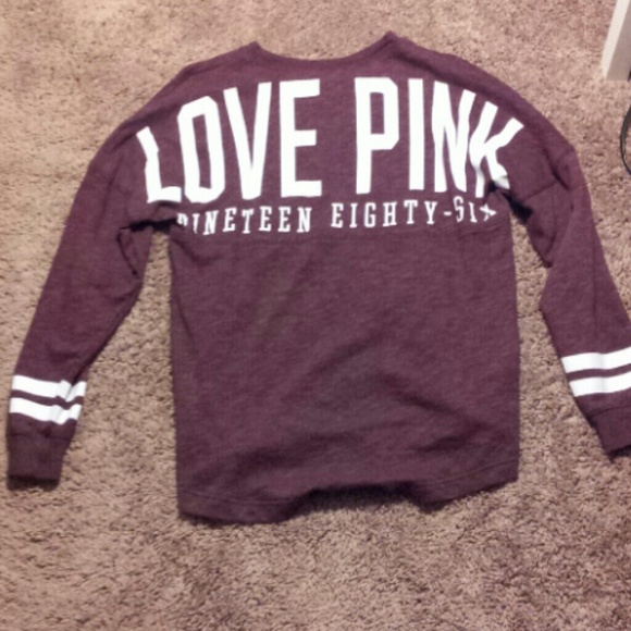 Pink Victoria's Secret sweater