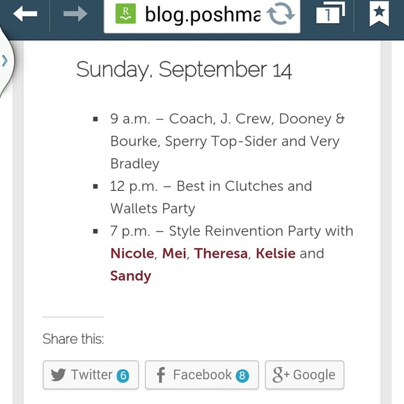 CO-HOSTING MY 1ST POSHMARK PARTY! - Picture 3 of 4