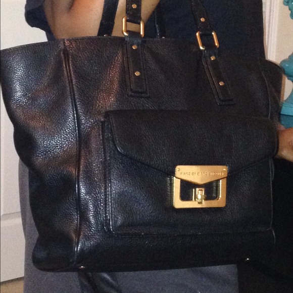 Large Marc Jacobs leather tote