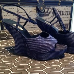 Prada Shoes - 🎉HP🎉Authentic Prada Wedges! Prada Shoes - 🎉HP🎉Authentic Prada Wedges!