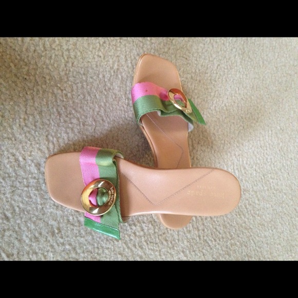 Kate Spade Gold Heel Sandals