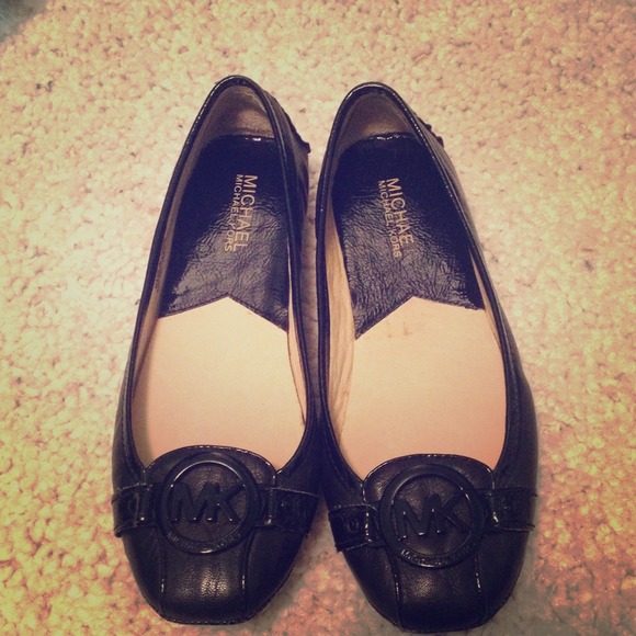 Michael kors black flats