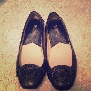 Michael kors black flats