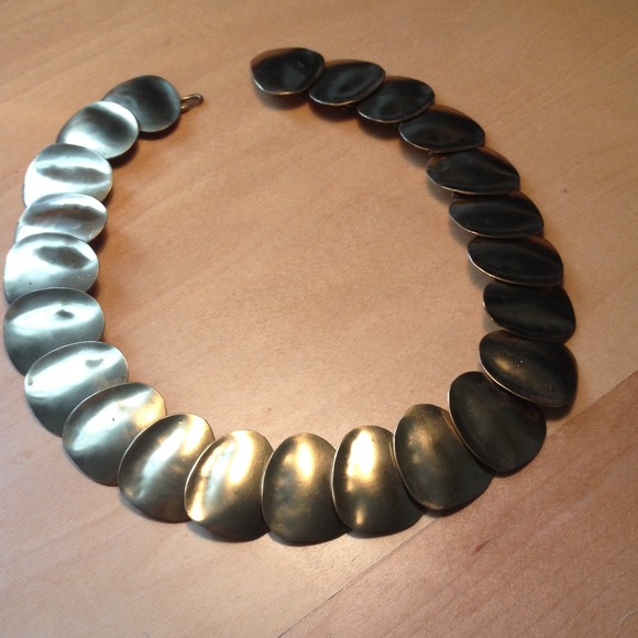 16-inch Brass Necklace