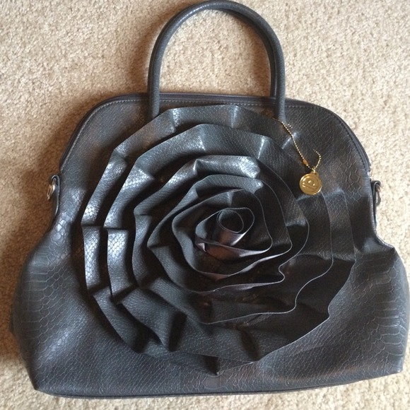Big Buddha grey purse
