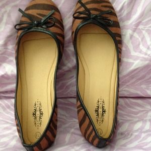 Animal print shoes