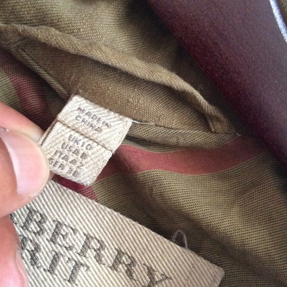 Burberry anorak size 8 earthy green - Picture 3 of 4