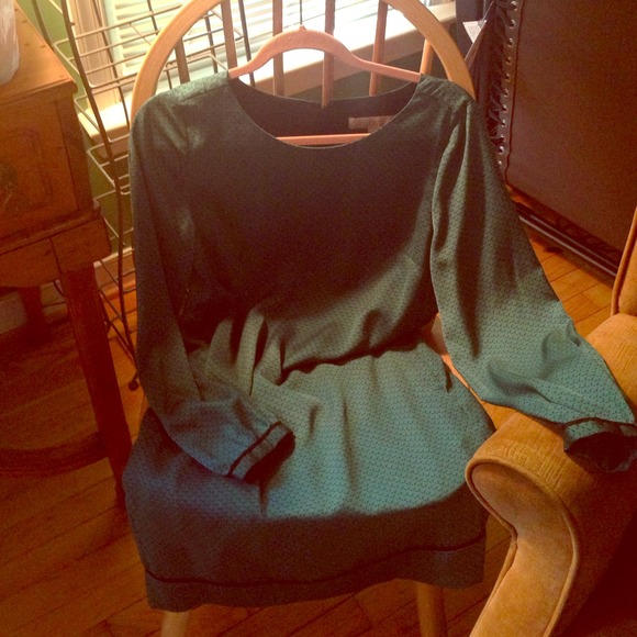 Luxurious shirt dress by Ann Taylor