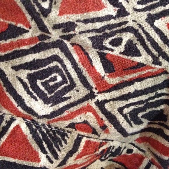 Aztec Print Shorts - Picture 2 of 4