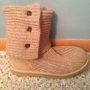 Authentic Ugg Knit Boots