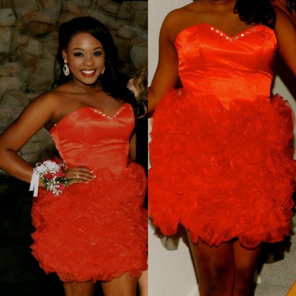 RED COCKTAIL FORMAL - Prom - Pageant dress