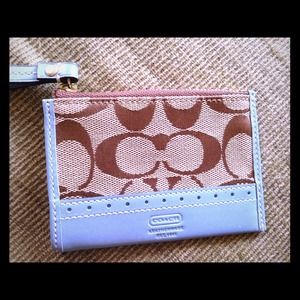 Coach credit card wallet