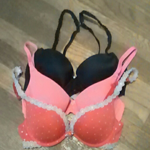 3 36B victoria secret bras