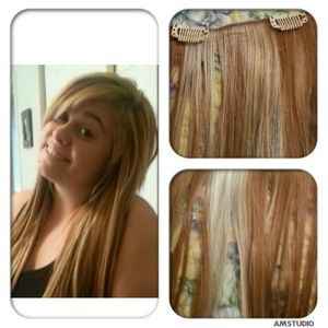 nwt hair extentions, you choice color