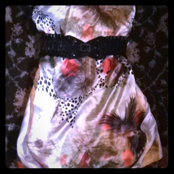 A Deb silk soft dress, sizes 1-5 w/ belt! - Picture 1 of 2