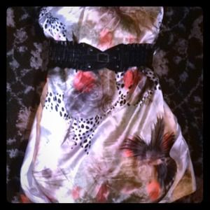 A Deb silk soft dress, sizes 1-5 w/ belt!