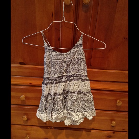 Paisley print summer tunic