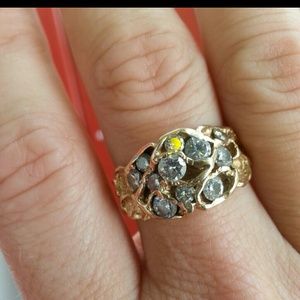 Custom made GOLD/DIAMOND ring