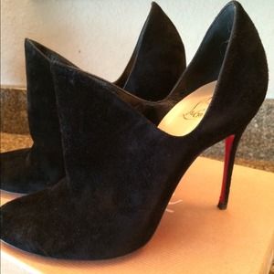 Christian Louboutin Suede Booties