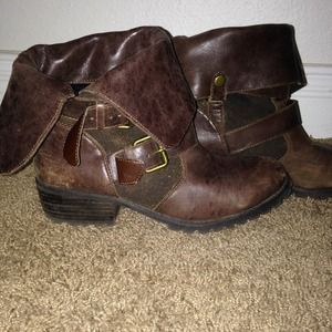 Distressed Boots