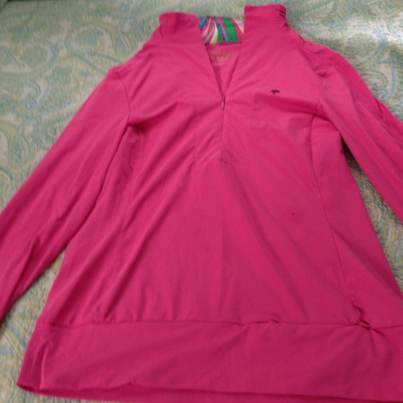 Lilly Pulitzer pink pullover