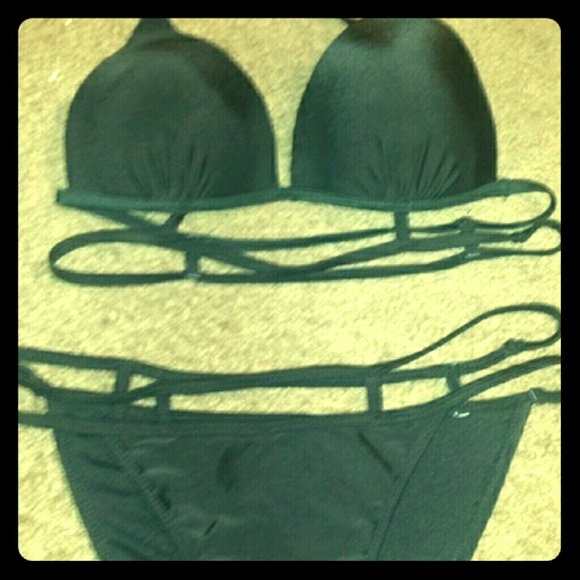 Black swimwear