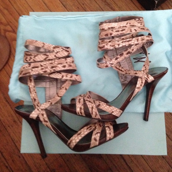 Marciano Shoes - Snake print sandals