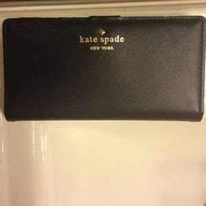 Kate Spade black wallet