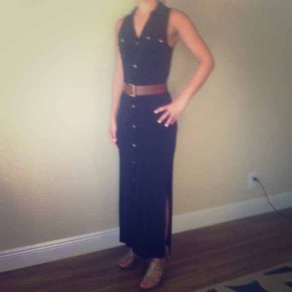 Michael Kors Dresses & Skirts - Bundle Michael Kors Navy Dress &Black/white top