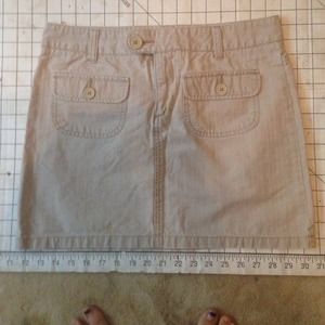 Kaki skirt little wear