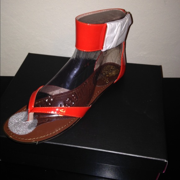 Vince Camuto Mandarin Patent Sandals