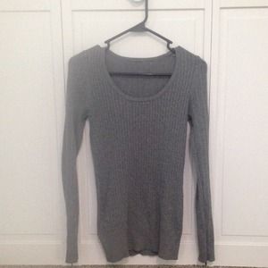 Gray Knit Sweater