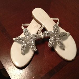 Nine West sequin sandals