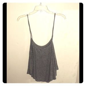 A Love Culture Grey Flowing Tank Top