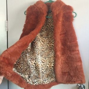 Forever 21 fur vest