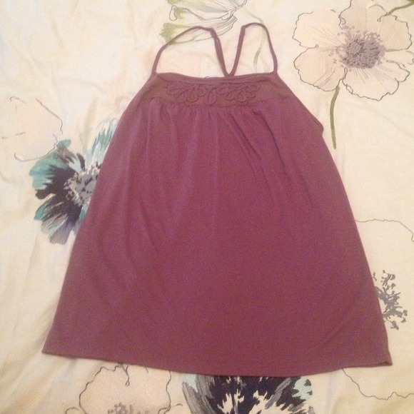 Dressy Mauve Tank Top